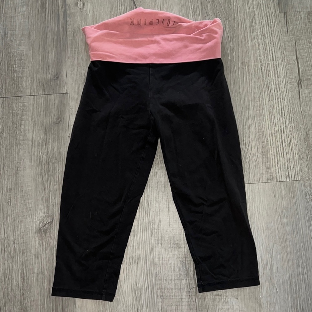 PINK Cropped Leggings